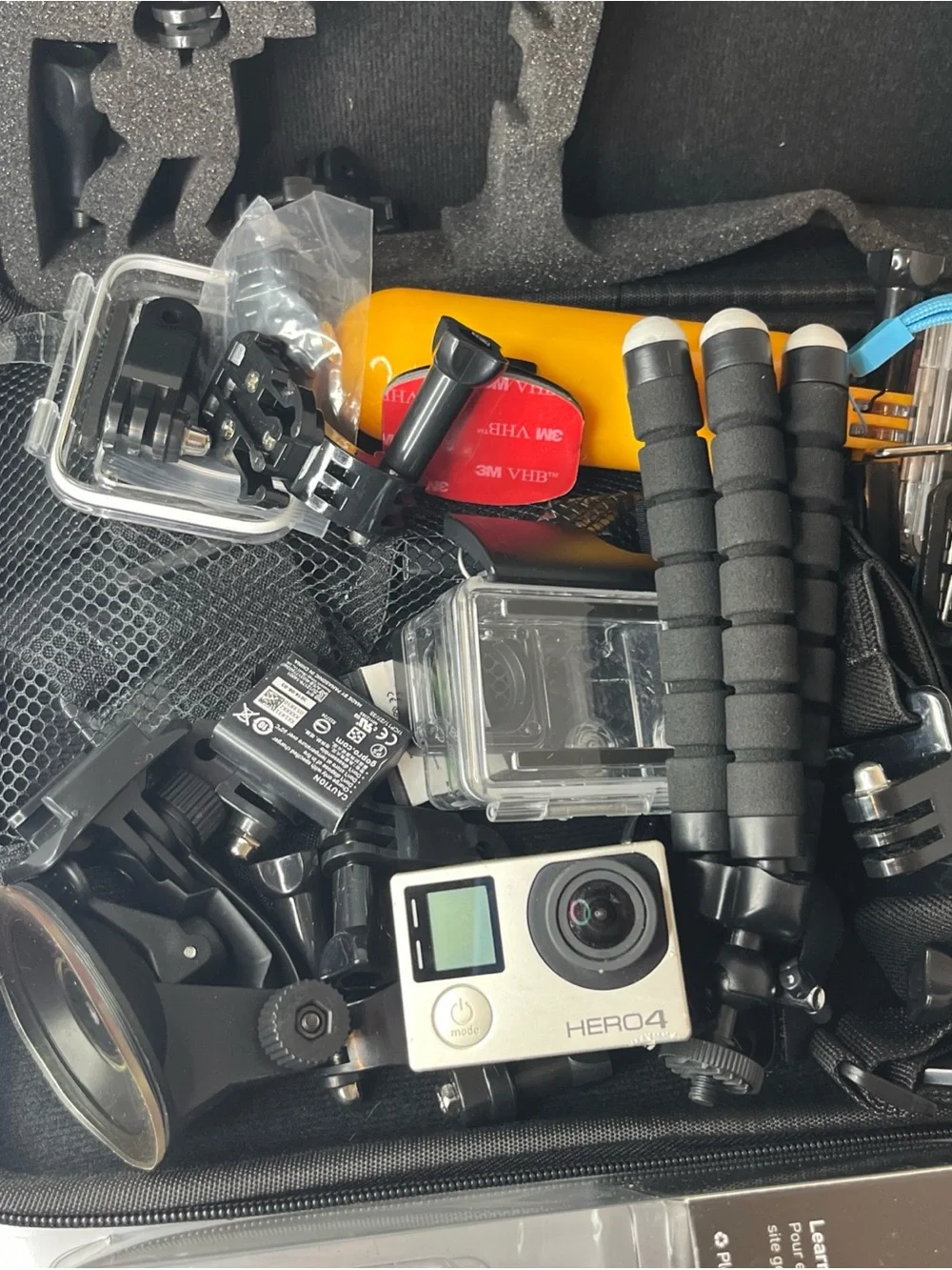 GoPro HERO4 Silver Action Camera - Silver 2 lot untested